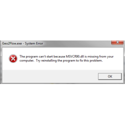 Ошибка MSVCR90.dll / MSVCP90.dll при запуске программы